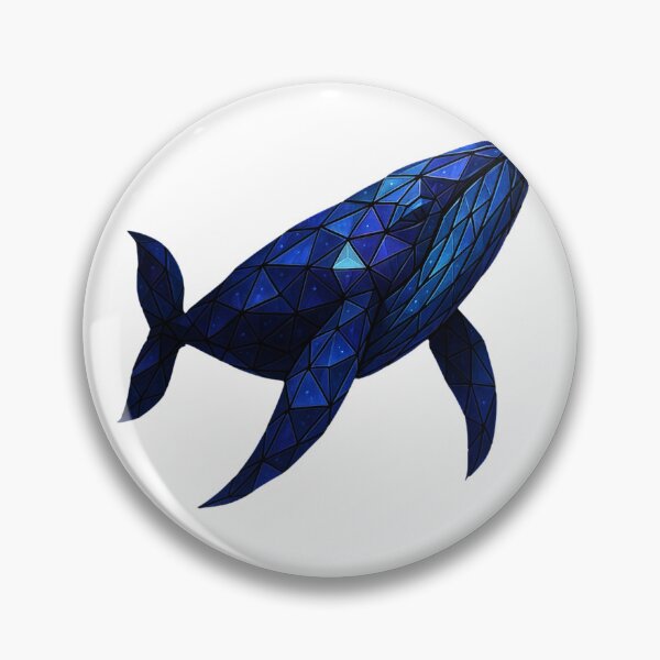 Item preview, Celestial Geometric Whale designed and sold by thirdeyesupplyco.