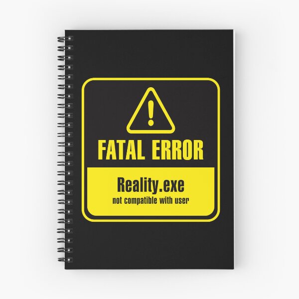 Item preview, FATAL ERROR: reality.exe not compatible with user designed and sold by therockstuff.