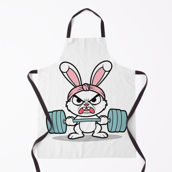 Item preview, Muscular bunny designed and sold by ZenFray.