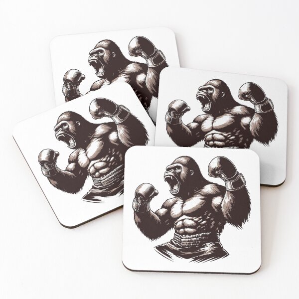 Item preview, Gorilla Boxer Fighter Boxing Roars Gift designed and sold by Pineapple-Tree.