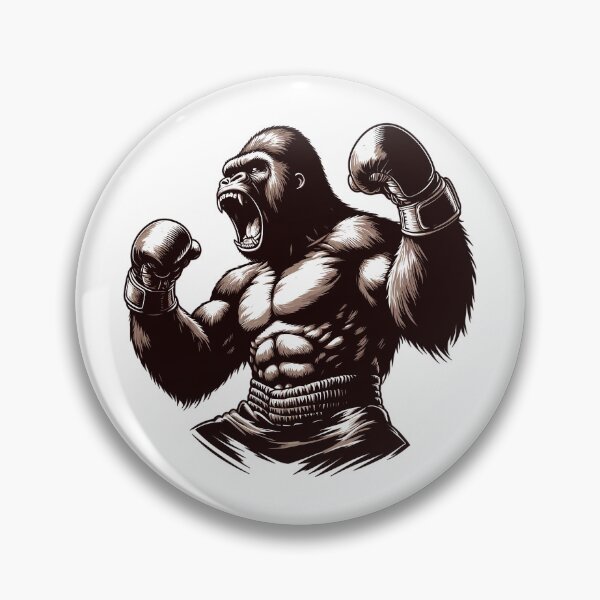 Item preview, Gorilla Boxer Fighter Boxing Roars Gift designed and sold by Pineapple-Tree.