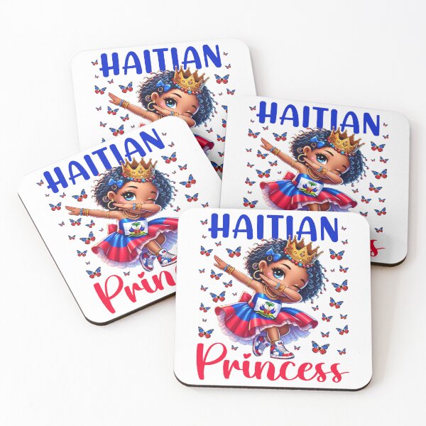 Item preview, Haitian Princess Dabbing for girls & kids designed and sold by NUMAcreations.