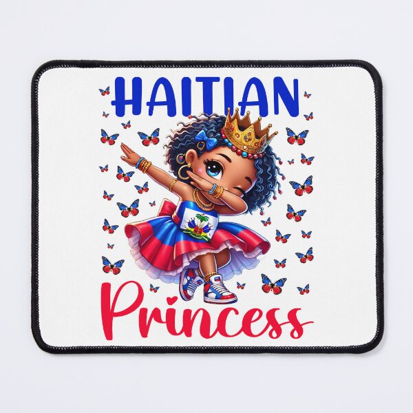 Item preview, Haitian Princess Dabbing for girls & kids designed and sold by NUMAcreations.