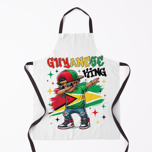Item preview, Guyanese King dabbing Guyana Flag Pride for Kids designed and sold by NUMAcreations.