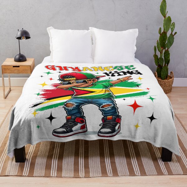 Item preview, Guyanese King dabbing Guyana Flag Pride for Kids designed and sold by NUMAcreations.