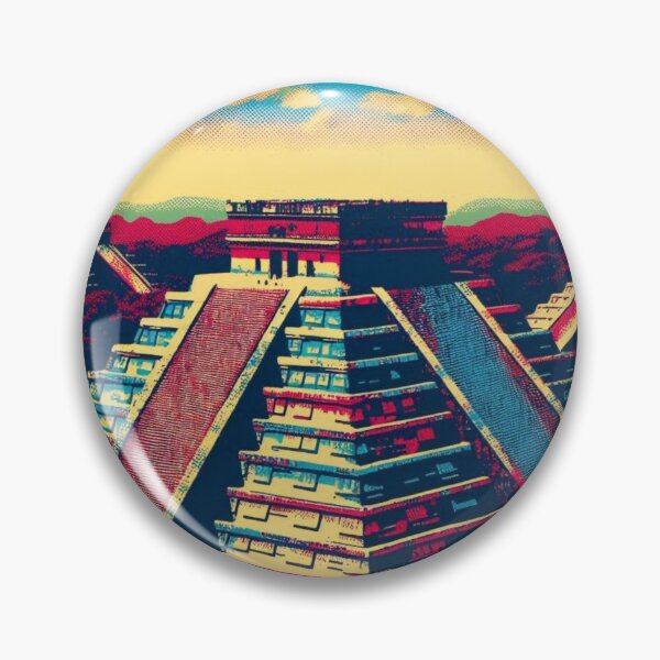 Item preview, ancient mayan pyramids designed and sold by Dogandesighn.
