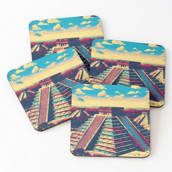 Item preview, ancient mayan pyramids designed and sold by Dogandesighn.