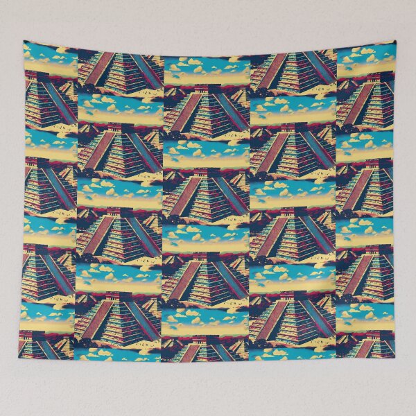 Item preview, ancient mayan pyramids designed and sold by Dogandesighn.