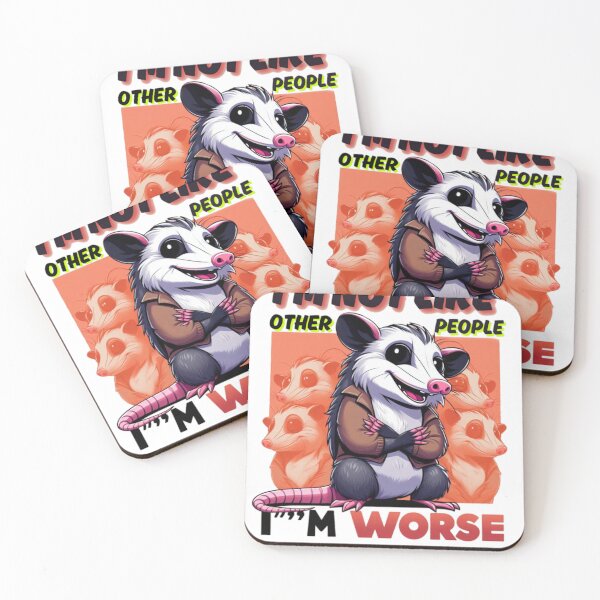 Item preview, Worse Than Your Average Joe Opossum designed and sold by Coollzone.