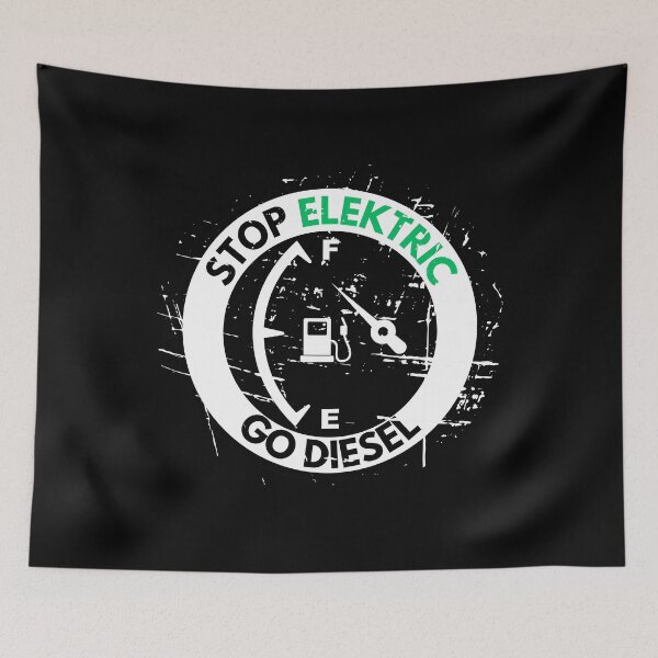 Item preview, Stop elektric go diesel, gas station designed and sold by 36barek.