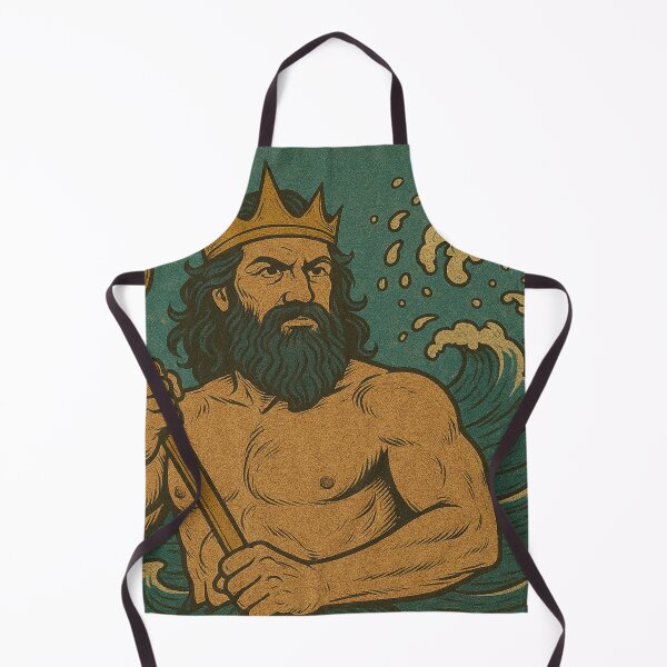 Item preview, Poseidon, God of the Sea, vintage designed and sold by Mauswohn.