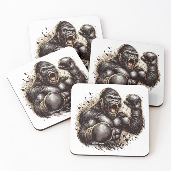Item preview, Gorilla Boxer Fighter Boxing Roars Gift designed and sold by Pineapple-Tree.