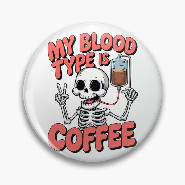 Item preview, My Blood Type is Coffee designed and sold by SignumShop.