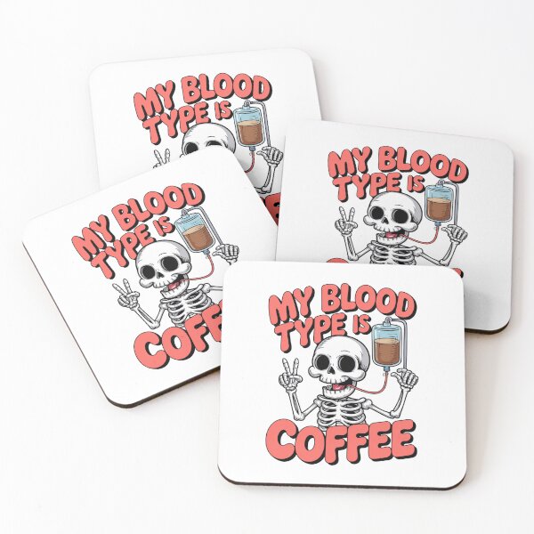 Item preview, My Blood Type is Coffee designed and sold by SignumShop.