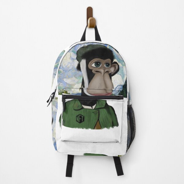 Item preview, Bored Apes NFT in Van Gogh Style – Artistic Pop Culture Mashup designed and sold by Mused by Melancholy.
