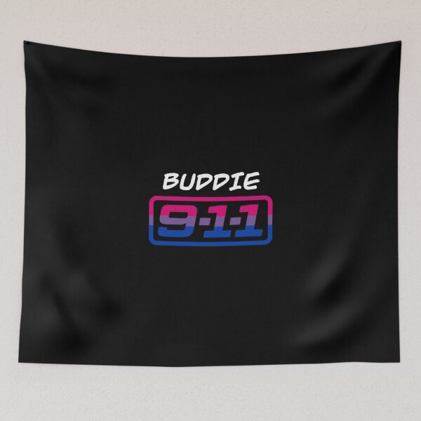 Item preview, 911 Buddie nametag - Bisexual flag designed and sold by Chaoticviper.