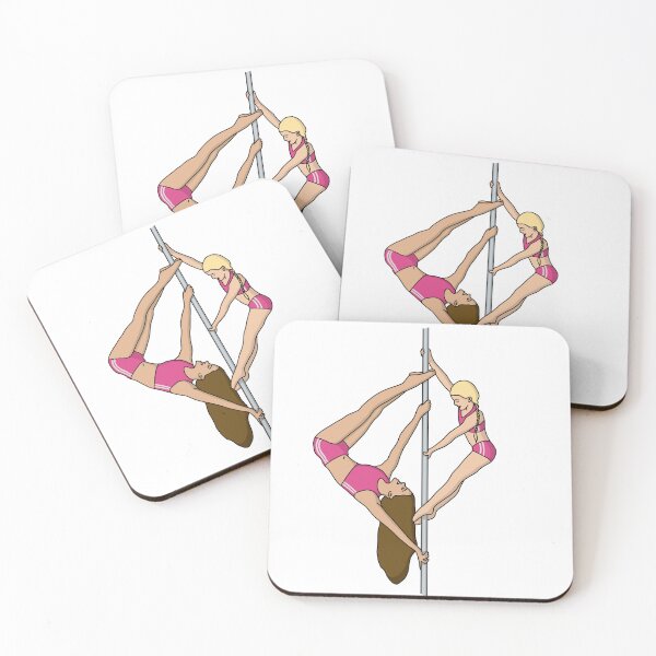 Item preview, Mother daughter poledance duo pink designed and sold by LittlePolina.