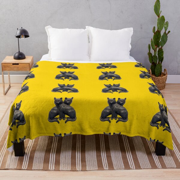Item preview, Statue of a black cat with yellow eyes designed and sold by PariSeine.