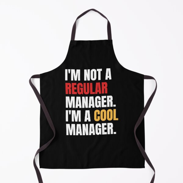 Item preview, I'm Not A Regular Manager I'm a Cool Manager Funny designed and sold by CuteLovelyDesigns.