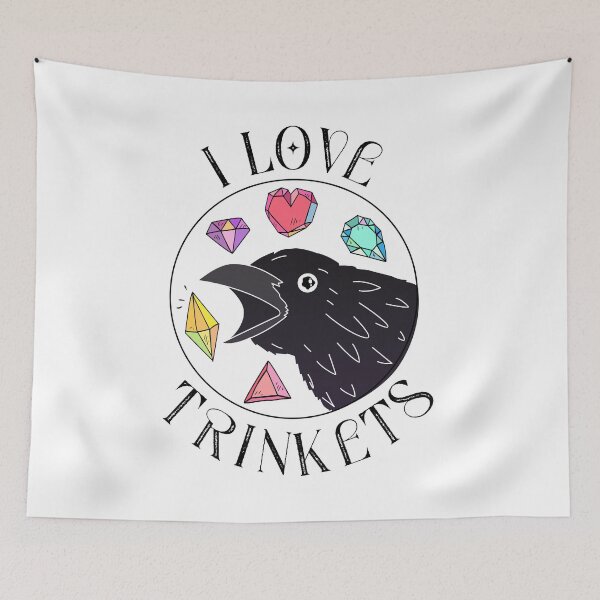Item preview, I Love Trinkets designed and sold by witchlingart.