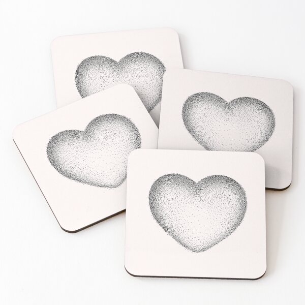 Item preview, Stipple Art - The Heart designed and sold by ParadoxoMario.