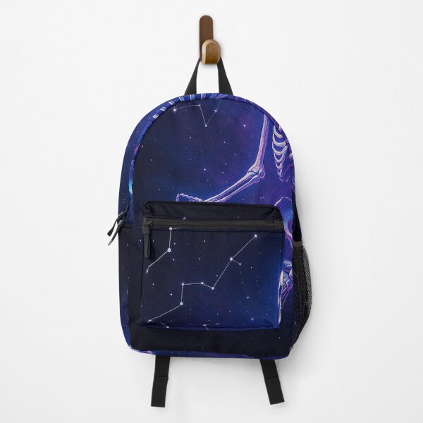 Item preview, Cosmic Skeleton Float – Meditative Galaxy Bones designed and sold by Vibstract.