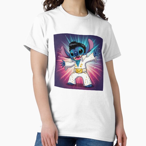 Item preview, Stitch dressed up as Elvis designed and sold by Books And More by Sita.