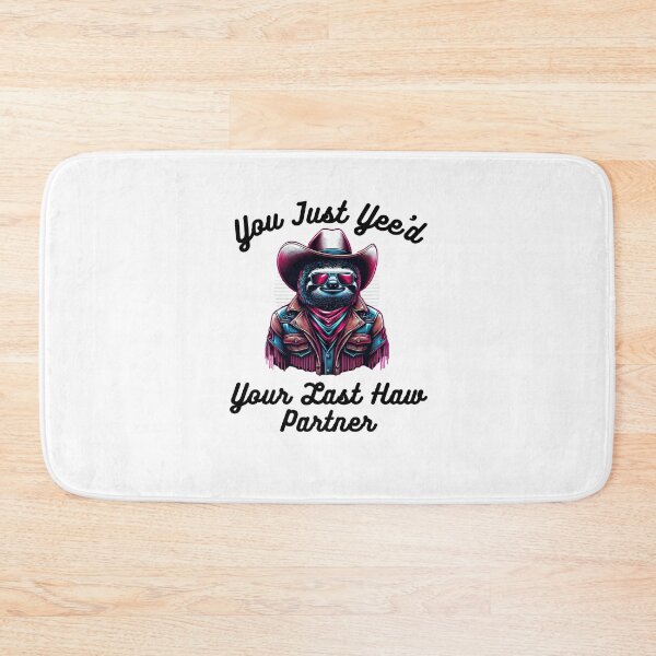 Item preview, You just Yee'd Your last haw partner funny sloth cowboy hat designed and sold by snowry.