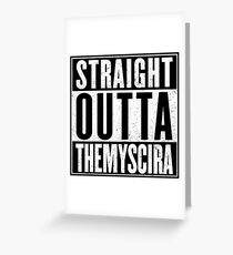 Straight Outta Themyscira Greeting Card