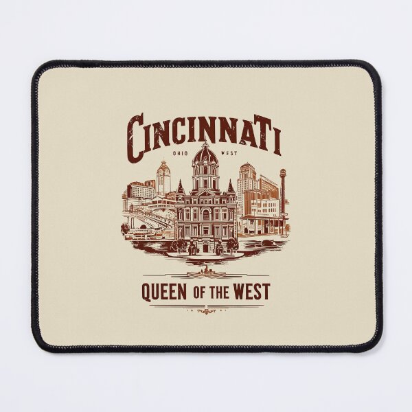 Item preview, Cincinnati - Ohio - Queen of the West - United States designed and sold by GoodOldVintage.
