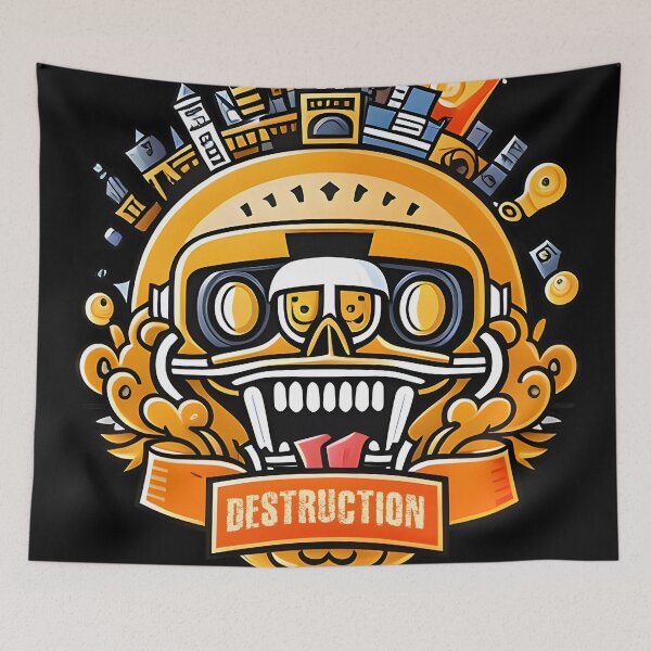 Item preview, destruction monster designed and sold by aliraweb.