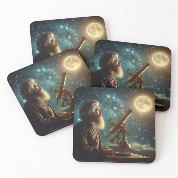 Item preview, Galileo Galilei see the moon designed and sold by Picsgalleryai.