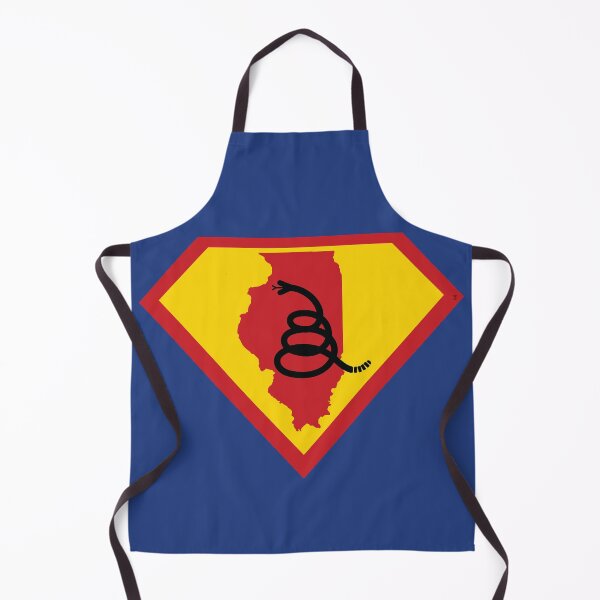Item preview, ILLINOISAN SHIELD - Freedom Is The Superpower - Modern Gadsden Snake Flag - Dont Tread On Me SUPERHERO ILLINOIS design designed and sold by pelagio.