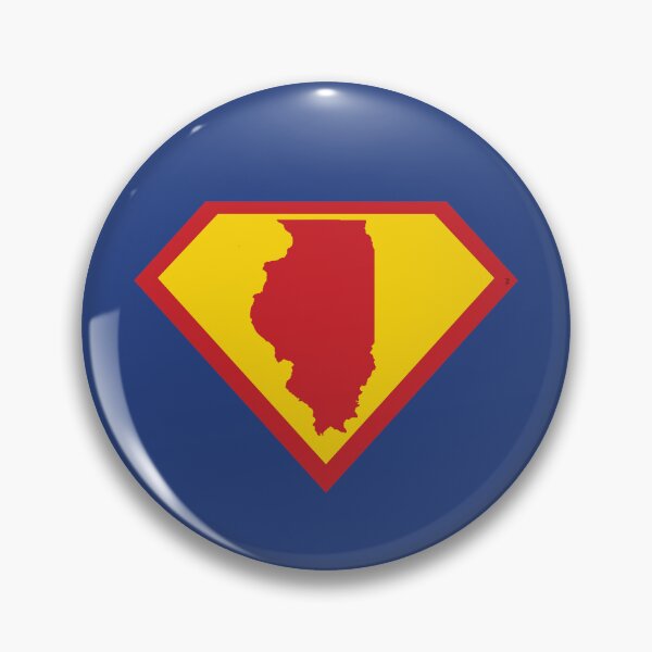 Item preview, ILLINOISAN  SHIELD - Freedom Is The Superpower -   SUPERHERO ILLINOIS design designed and sold by pelagio.