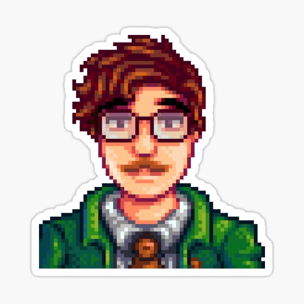 Aperçu de l'œuvre Harvey de Stardew Valley créée et vendue par shaunaphoto.