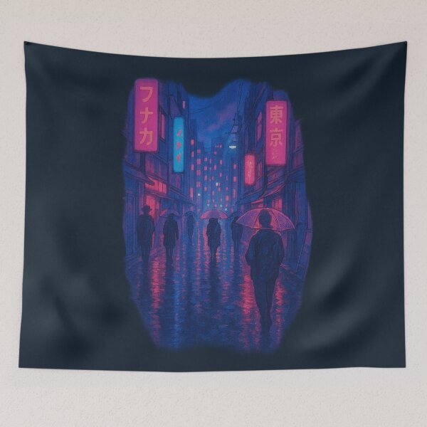 Item preview, Neon Rain: Tokyo Shadows designed and sold by Cescocir1992.