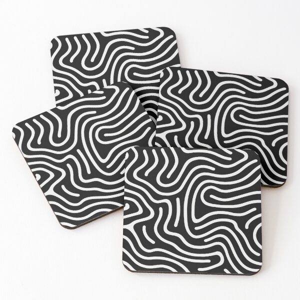 Item preview, Curved Lines Pattern designed and sold by sakarya1818.
