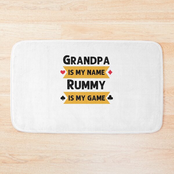 Item preview, Funny Grandpa is my name rummy is my game rummy player joke designed and sold by snowry.