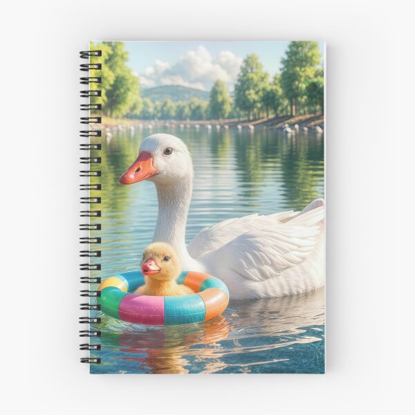 Item preview, Mother Duck With Baby Duckling designed and sold by Maria Dryfhout.