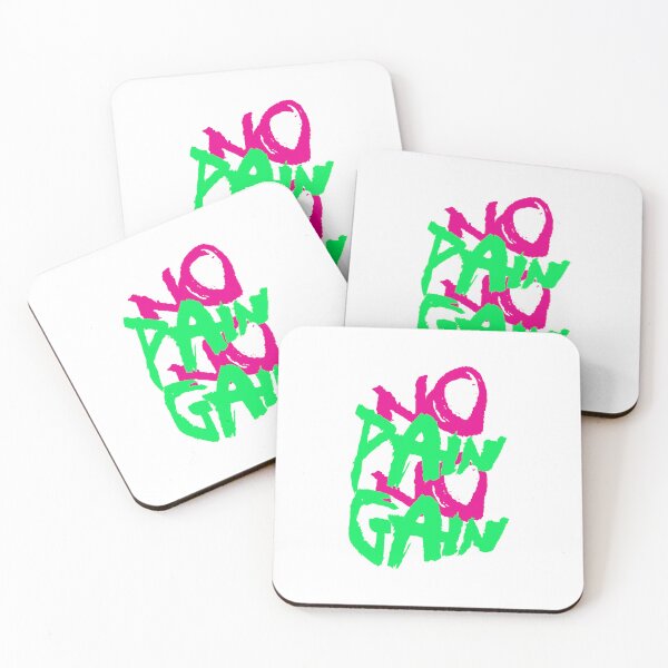 Item preview, No Pain No Gain - Motivational Sayings designed and sold by typoinspired.