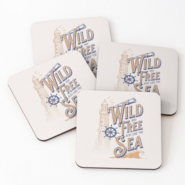 Item preview, Sailing Wild and Free Just Like the Sea Nautical Lighthouse designed and sold by chrisrivait.