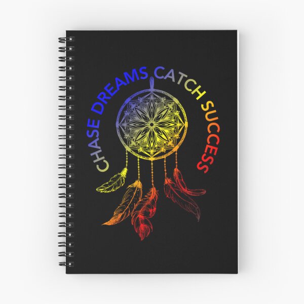 Item preview, Chase Dreams Catch success, Polyamory pride flag graphic, rainbow dream catcher graphic and text, inspirational, motivational, dreamer, outdoors, positive vibes,   designed and sold by PrideBeProud.