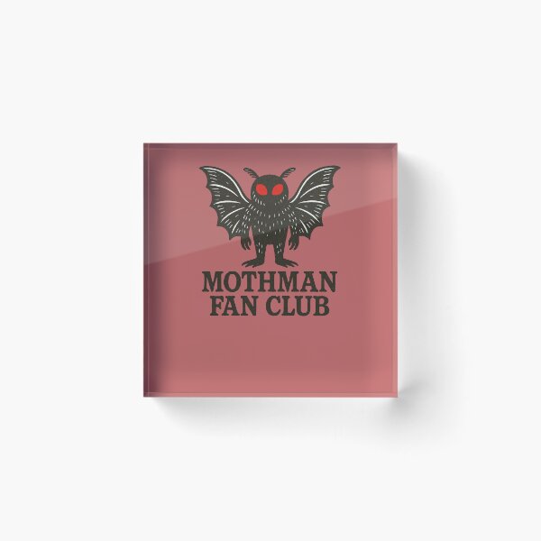 Item preview, Mothman fan club designed and sold by FrictionMaxxing.