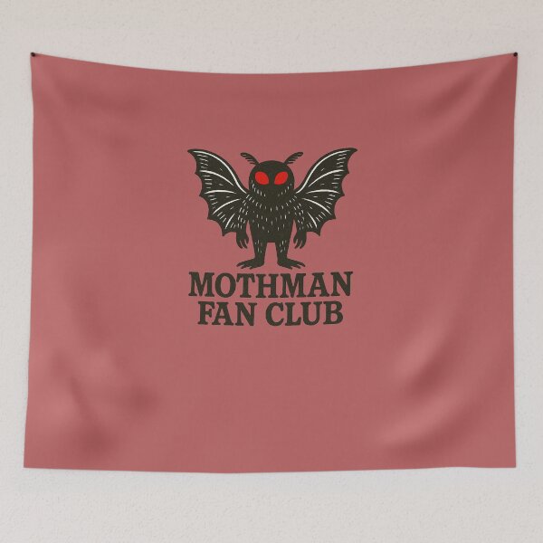 Item preview, Mothman fan club designed and sold by FrictionMaxxing.