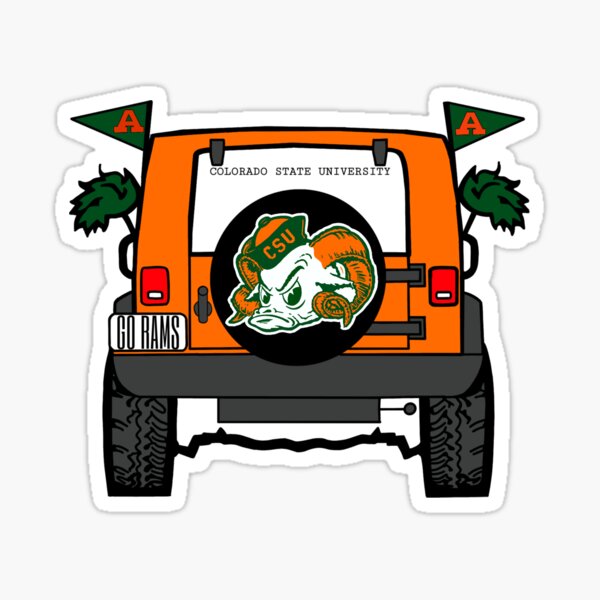 Artikel-Vorschau von Aggie Jeep der Colorado State University, designt und verkauft von kyliegonzales13.