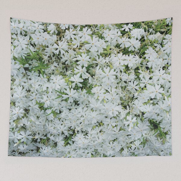 Item preview, Flores blancas serenas designed and sold by Yolanda Designs.