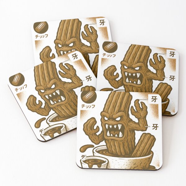 Item preview, Churrofiend: The Fang-Filled Snack Demon designed and sold by Snackwear Apparel.
