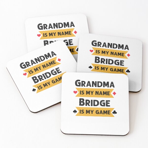 Item preview, Funny Grandma is my name Bridge is my game Bridge player designed and sold by snowry.
