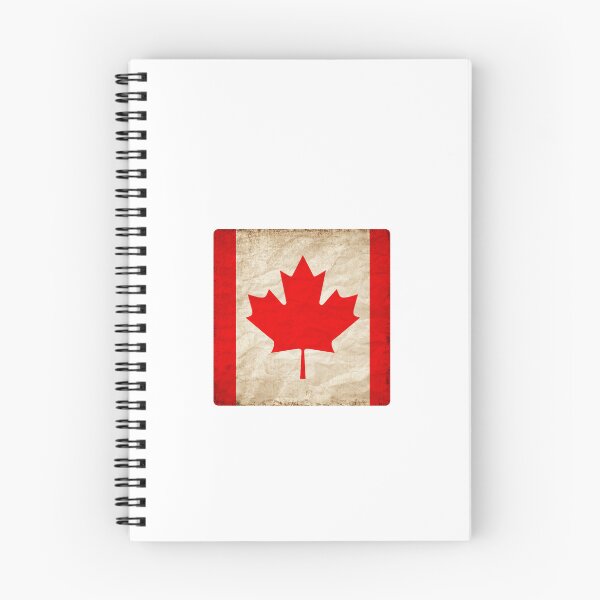 Item preview, Vintage Canada Flag Design – Retro Look – Square Motif designed and sold by KolbaVison.