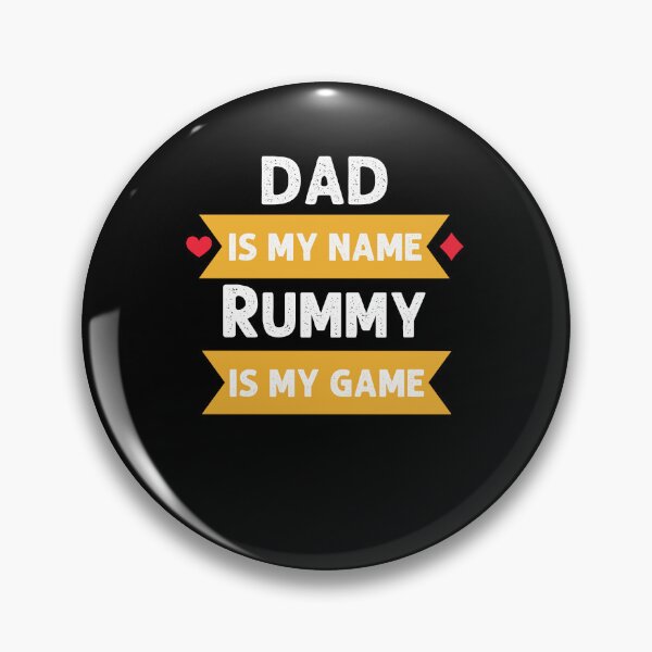 Item preview, Funny Dad is my name Rummy is my game Rummy player humor designed and sold by snowry.